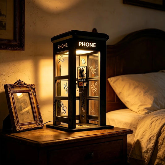 ✨Vintage Phone Booth Ambient Lamp🏆