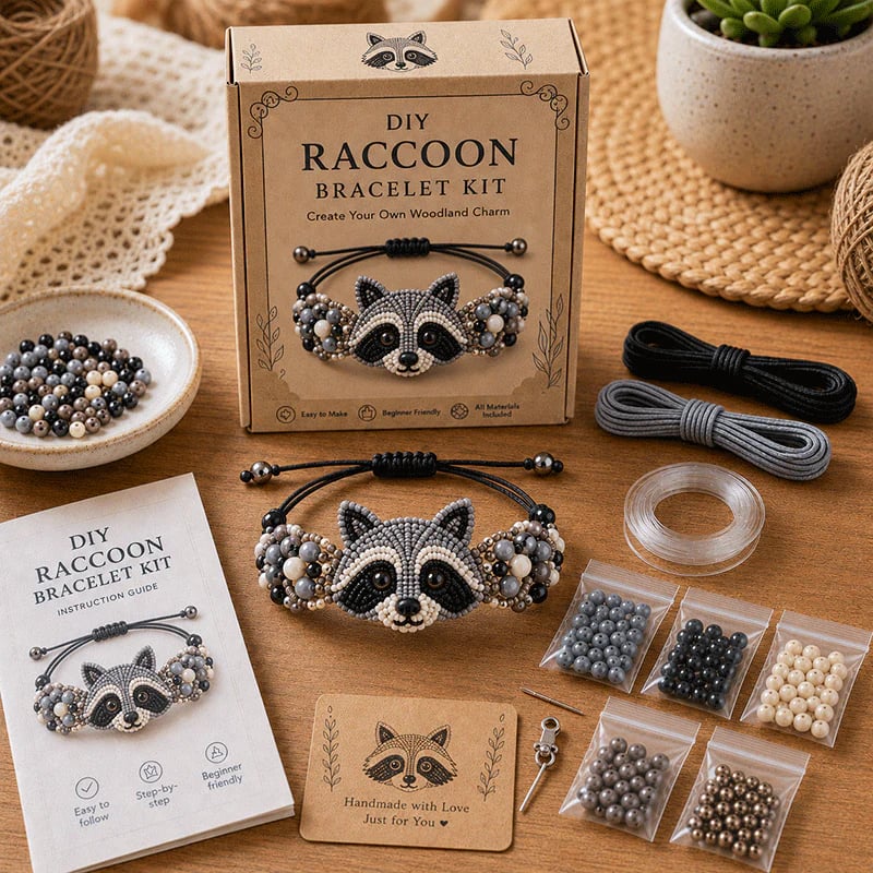 🔥49% Off Last Day - 🐙DIY Beaded Bracelet Making Kit🏆