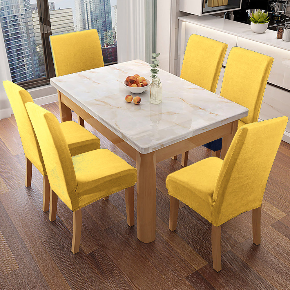 「🎊New Year - 40% Off」🔥ROSOPLTMSoft Spandex Solid Color Stretch Dining Chair Covers