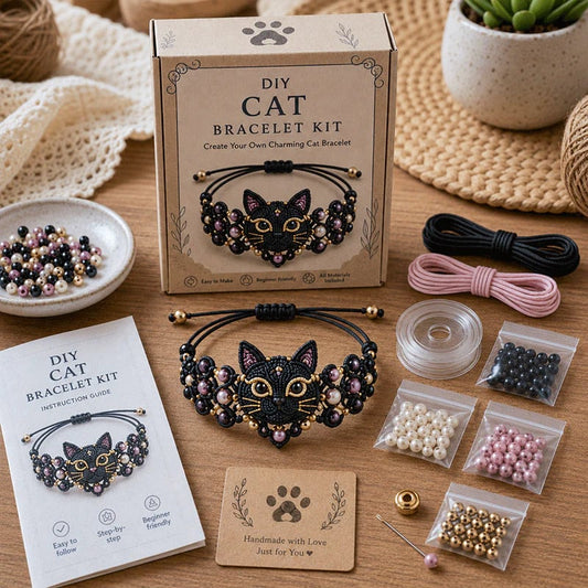 🔥49% Off Last Day - 🐙DIY Beaded Bracelet Making Kit🏆