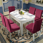 「🎊New Year - 40% Off」🔥ROSOPLTMSoft Spandex Solid Color Stretch Dining Chair Covers