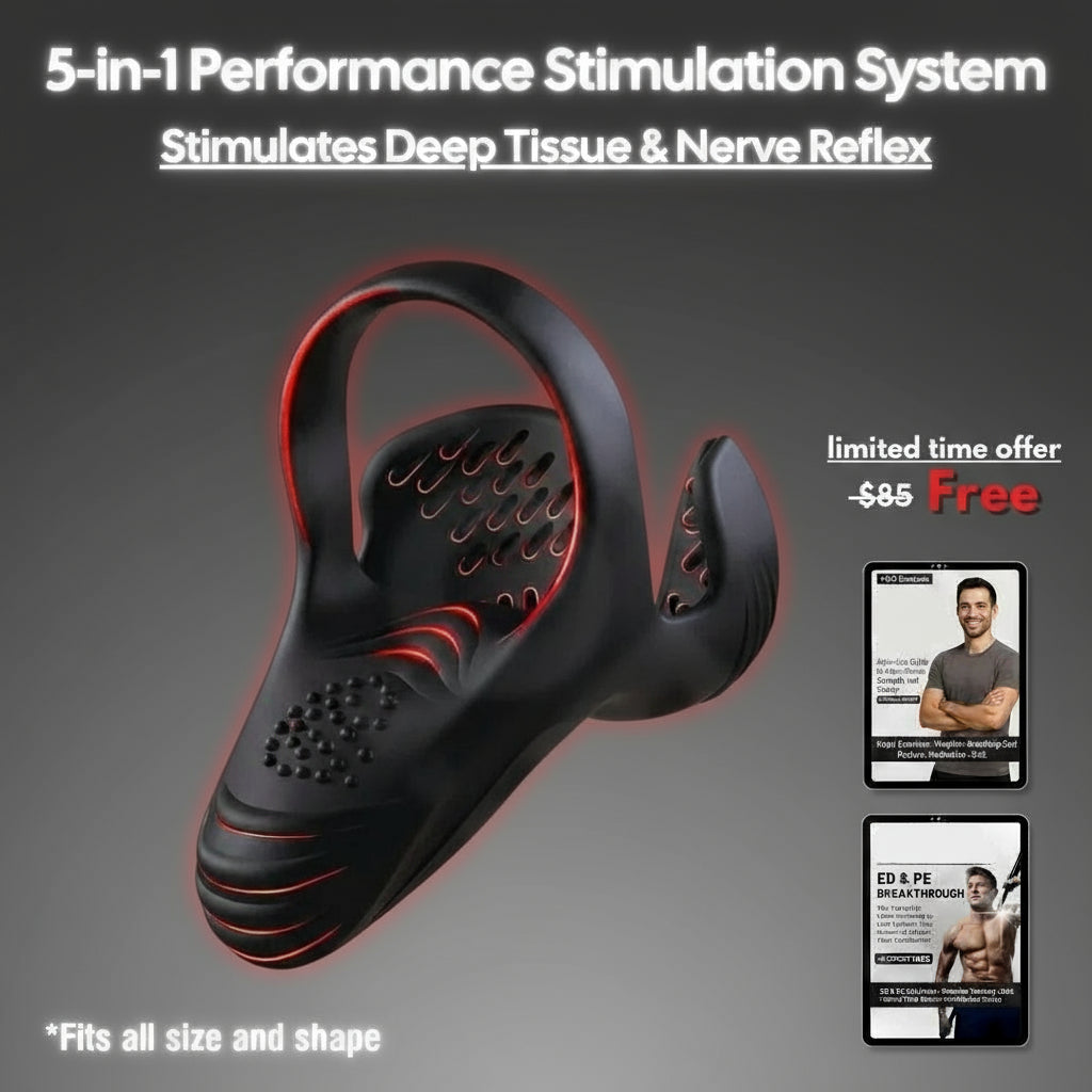 ROSOPLTM VitalEngine Pro-The #1 5-in-1 at-home trainer that reverses ED &amp; PE with advanced precision