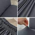 「🎊New Year - 40% Off」🔥ROSOPLTMSoft Spandex Solid Color Stretch Dining Chair Covers