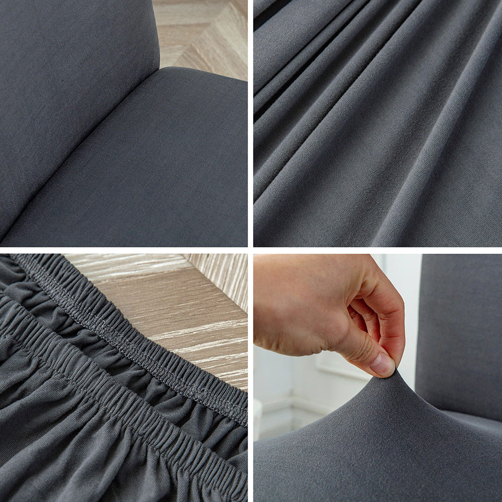「🎊New Year - 40% Off」🔥ROSOPLTMSoft Spandex Solid Color Stretch Dining Chair Covers
