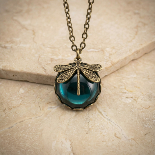 Vintage Dragonfly Necklace