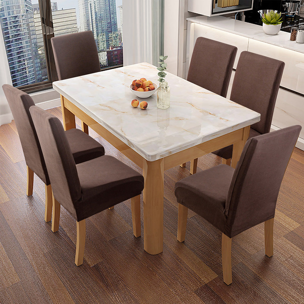「🎊New Year - 40% Off」🔥ROSOPLTMSoft Spandex Solid Color Stretch Dining Chair Covers