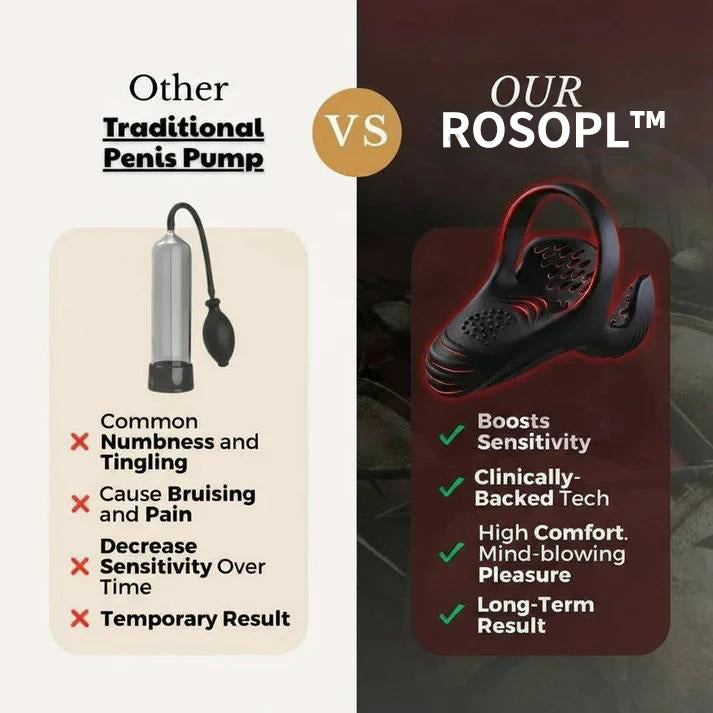 ROSOPLTM VitalEngine Pro-The #1 5-in-1 at-home trainer that reverses ED &amp; PE with advanced precision
