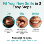 ROSOPLTM Custom-Fit Full Functional Dentures – 70% Off! 👍 Edison Award Winner, 96% Secure Fit Rate