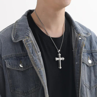 📢📢LAST DAY SALE 50% OFF✝️ "The Lord's Prayer" Cross Necklace -- Unisex🏆