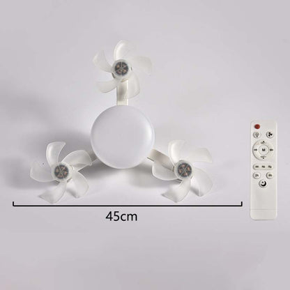 🌪️💡2-in-1 Socket Ceiling Fan with LED Light | No-Wiring Remote Fan 🏆
